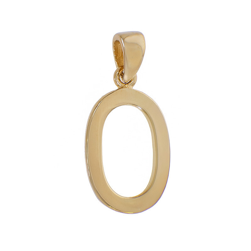 Pandantiv Initiala, Aur Galben, 14 k, 0.76 gr, Cod Produs: 810001 - Tezaurshop.ro