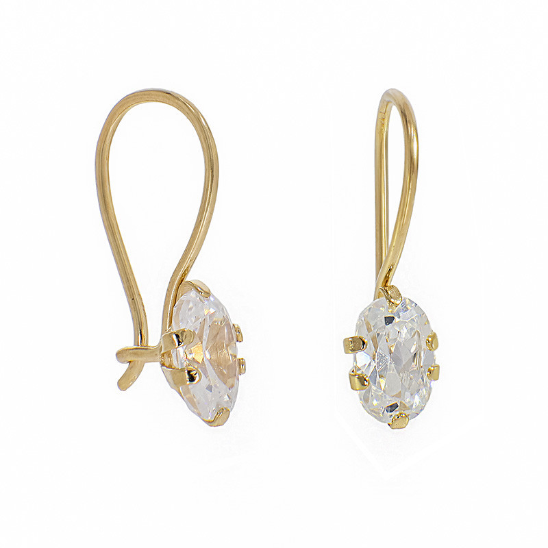 Cercei, Aur Galben, 14 k, 0.88 gr, Cod Produs: 810033 - Tezaurshop.ro