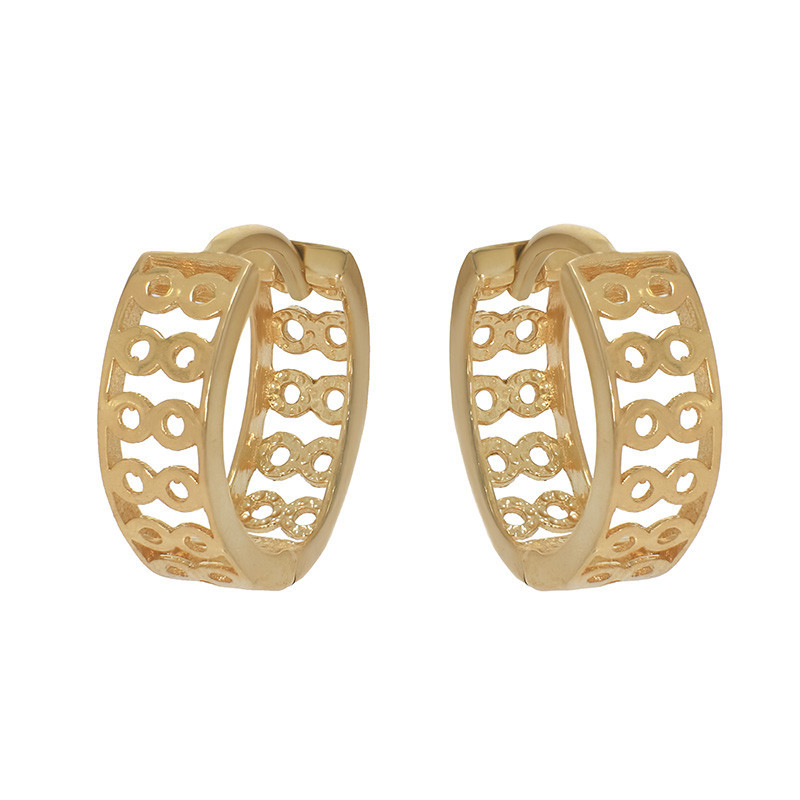 nume de cod: k 9 Cercei, Aur Galben, 14 k, 2.32 gr, Cod Produs: 810332