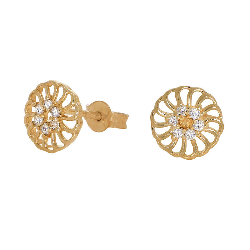 bratari snur aur Cercei, Aur Galben, 14 k, 1.05 gr, Cod Produs: 810595