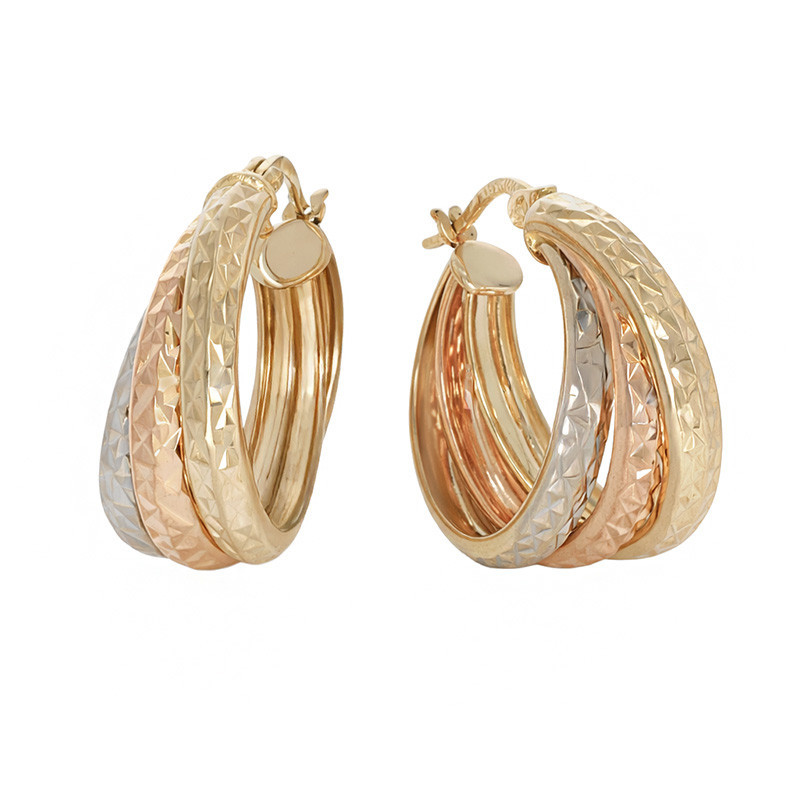 nume de cod: k 9 Cercei, Aur Mixt, 14 k, 4.6 gr, Cod Produs: 810603