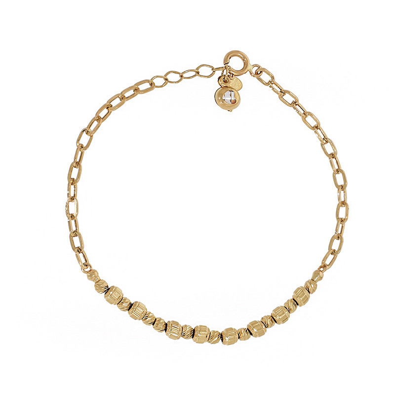 anvelope tractor 14/38 second Bratara, Aur Galben, 14 k, 3.47 gr, Cod Produs: 810606