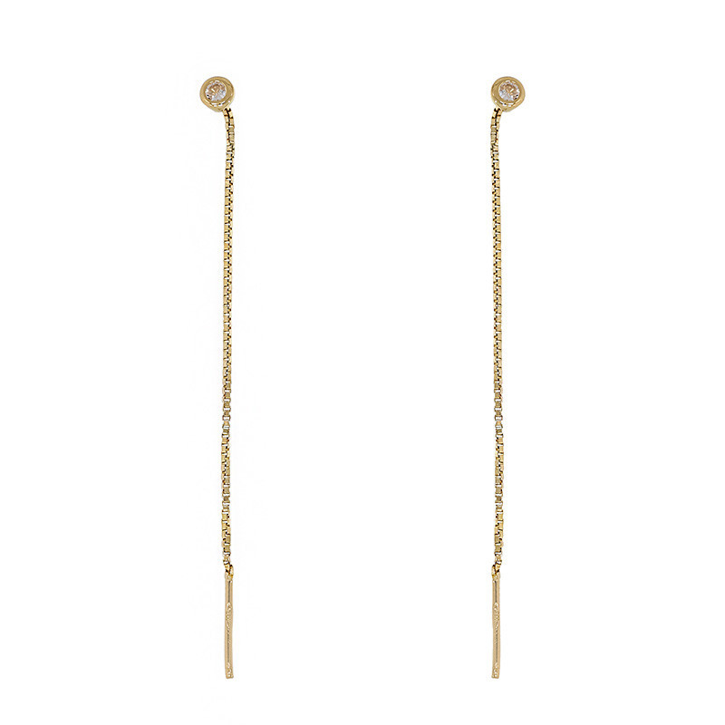 Cercei, Aur Galben, 14 k, 0.83 gr, Cod Produs: 810910 - Tezaurshop.ro