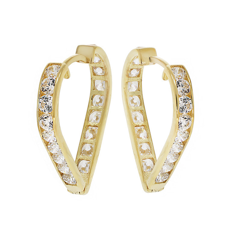 Cercei, Aur Galben, 14 k, 2.34 gr, Cod Produs: 811031 - Tezaurshop.ro