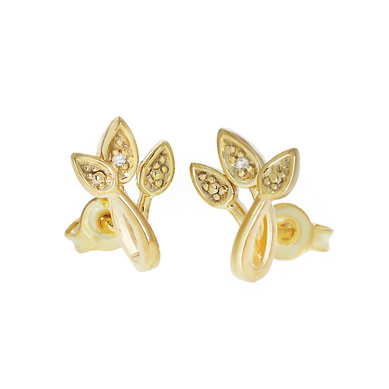 Cercei, Aur Galben, 14 k, 1.55 gr, Cod Produs: 811037 - Tezaurshop.ro