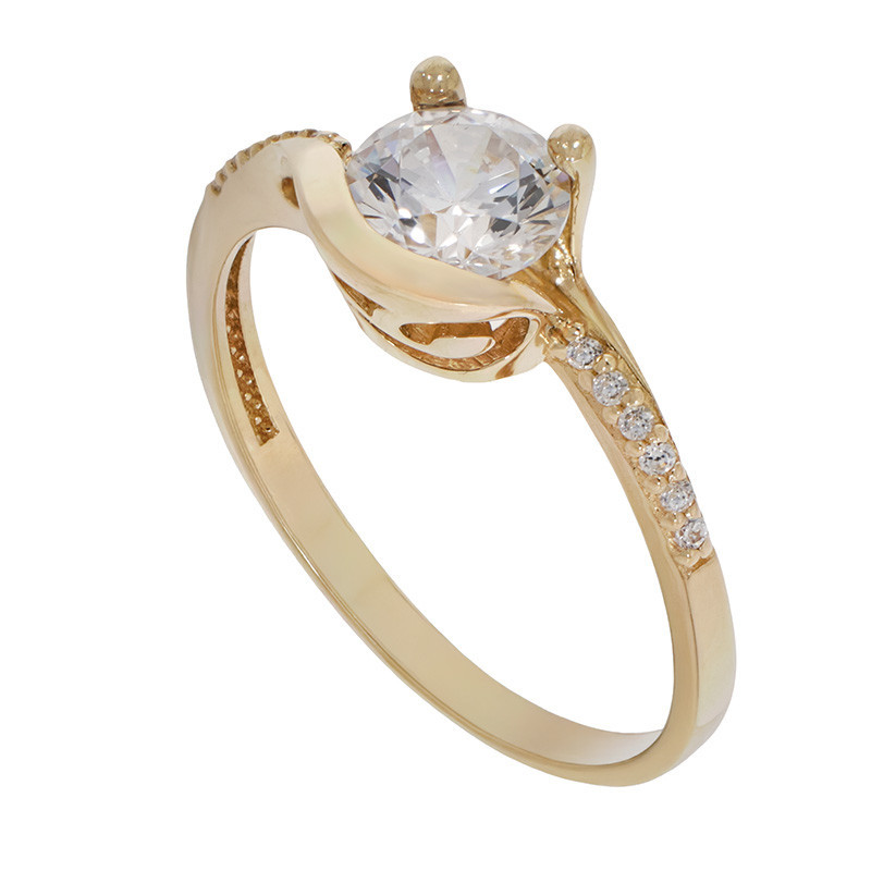 Inel De Logodna, Aur Galben, 14 k, 2.34 gr, Cod Produs: 811763 - Tezaurshop.ro