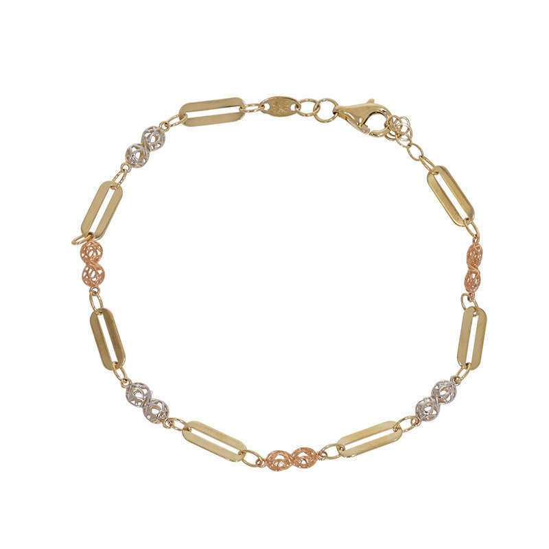 Bratara, Aur Mixt, 14 k, 2.52 gr, Cod Produs: 811775 - Tezaurshop.ro