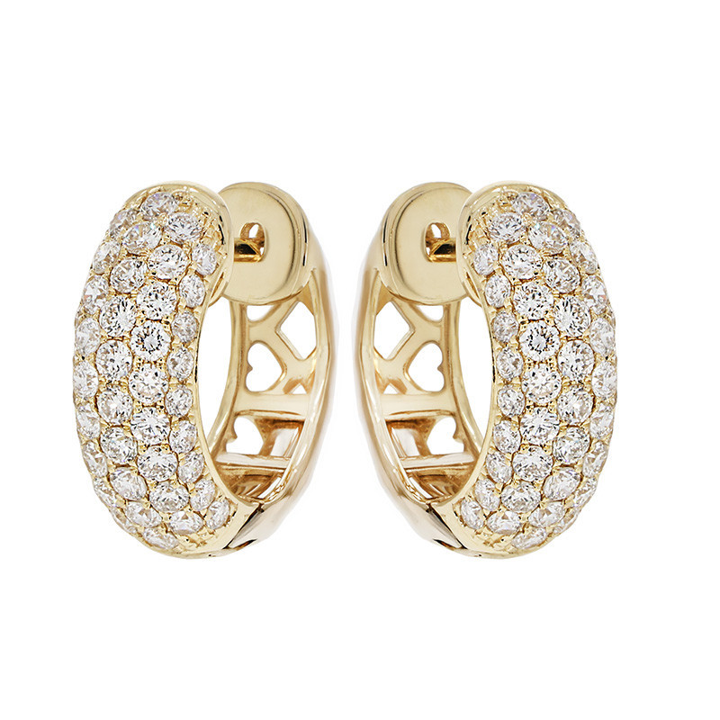 Cercei, Aur Alb, 18 k, 4.48 gr, Cod Produs: 811829 - Tezaurshop.ro