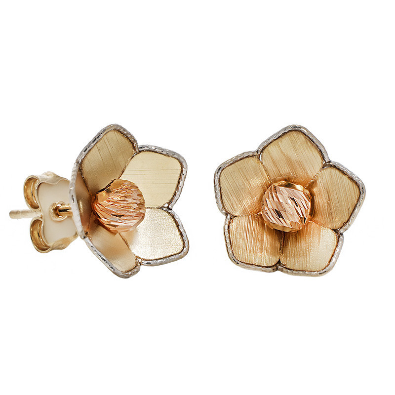 Cercei, Aur Mixt, 14 k, 1.5 gr, Cod Produs: 811843 - Tezaurshop.ro