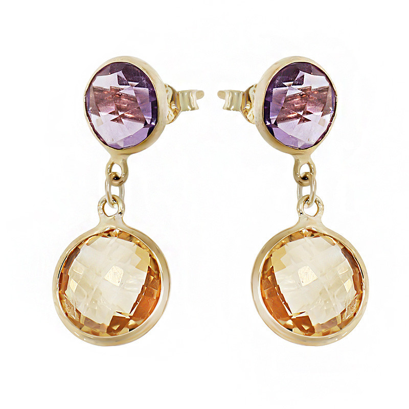 Cercei, Aur Galben, 14 k, 3.41 gr, Cod Produs: 812024 - Tezaurshop.ro