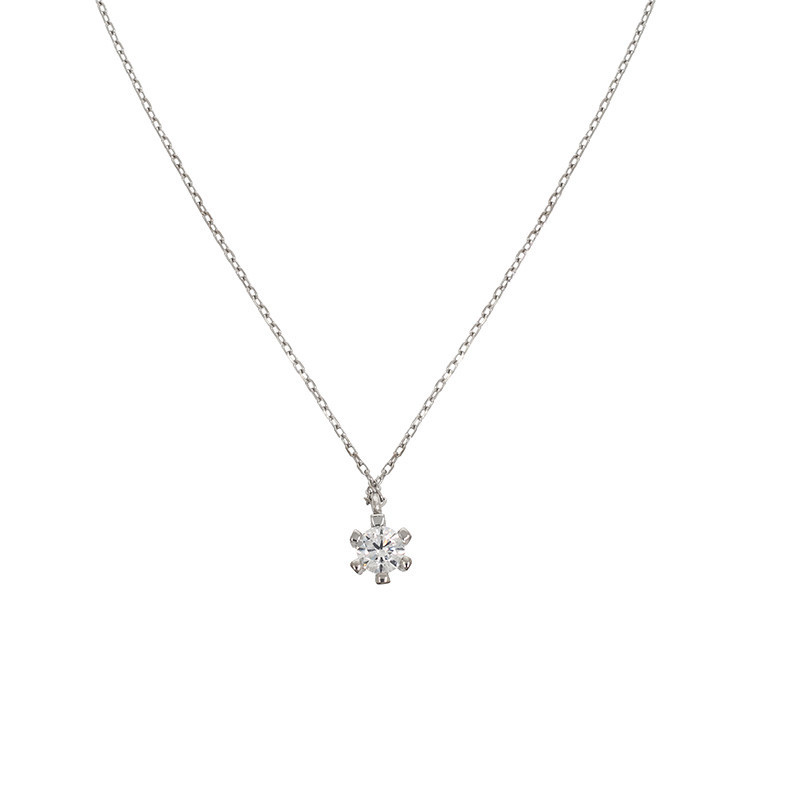 Colier, Aur Alb, 14 k, 1.28 gr, Cod Produs: 812116 - Tezaurshop.ro