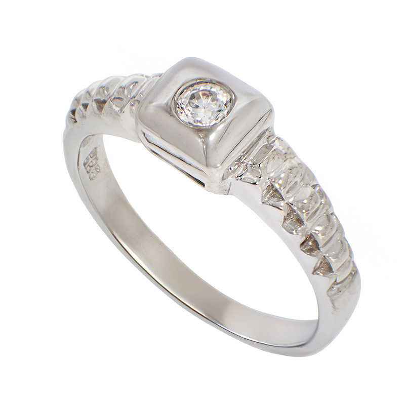 Inel, Aur Alb, 14 k, 3.21 gr, Cod Produs: 812132 - Tezaurshop.ro