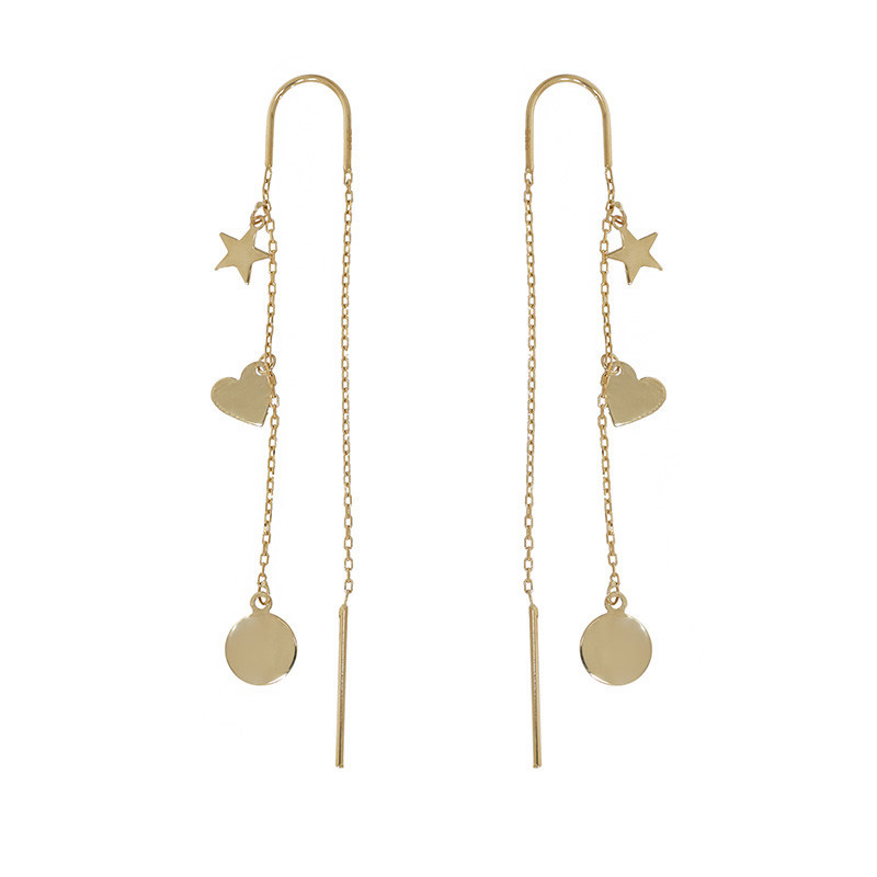 Cercei, Aur Galben, 14 k, 1.89 gr, Cod Produs: 812167 - Tezaurshop.ro