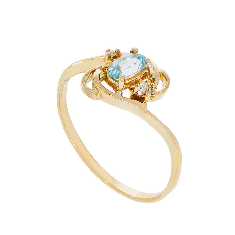 Inel De Logodna, Aur Galben, 14 k, 1.49 gr, Cod Produs: 812180 - Tezaurshop.ro