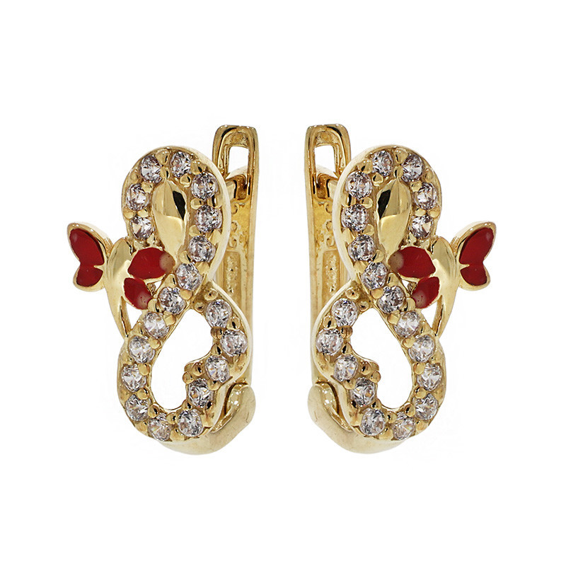 Cercei, Aur Galben, 14 k, 1.58 gr, Cod Produs: 812213 - Tezaurshop.ro