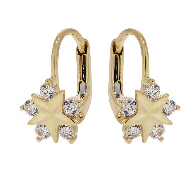 Cercei, Aur Galben, 14 k, 1.57 gr, Cod Produs: 812215 - Tezaurshop.ro