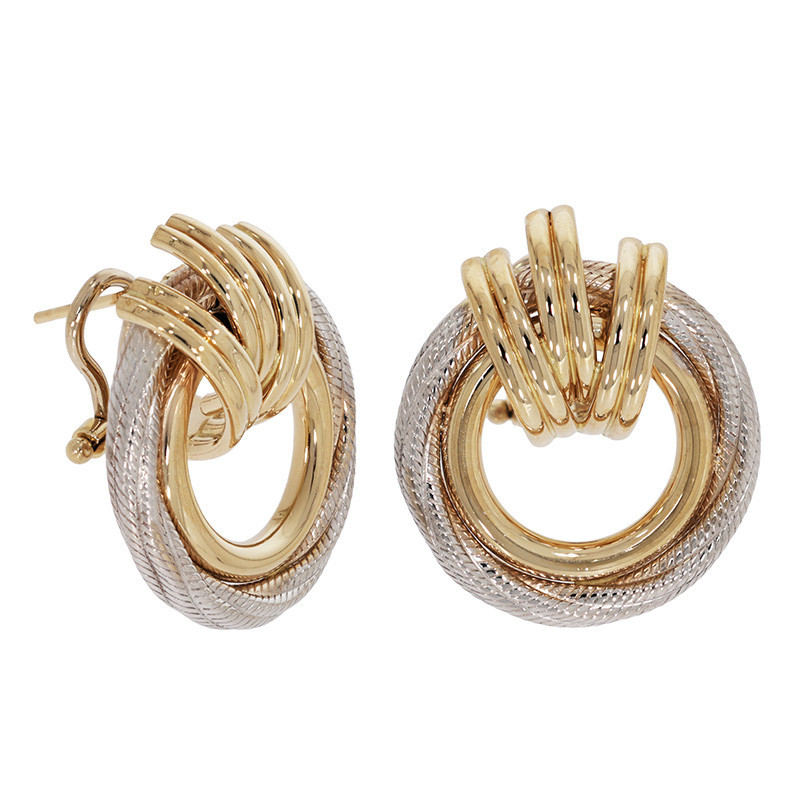 Cercei, Aur Mixt, 14 k, 7.02 gr, Cod Produs: 812306 - Tezaurshop.ro