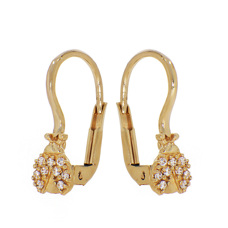 Cercei, Aur Galben, 14 k, 2.11 gr, Cod Produs: 812343 - Tezaurshop.ro