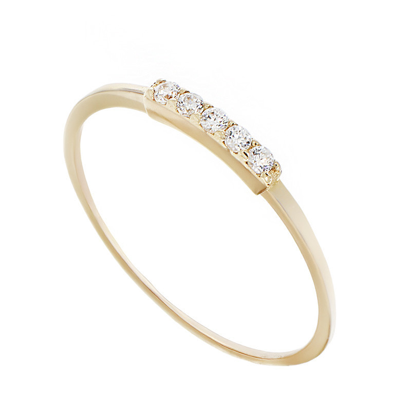 Inel, Aur Galben, 14 k, 0.65 gr, Cod Produs: 812407 - Tezaurshop.ro