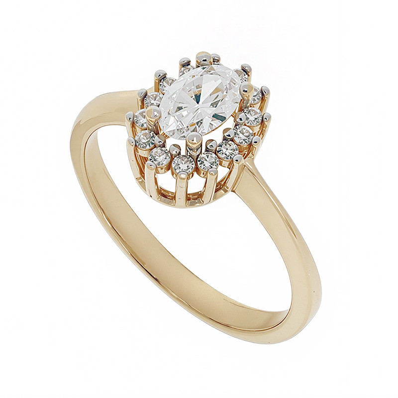 nume de cod: k 9 Inel De Logodna, Aur Galben, 14 k, 2.46 gr, Cod Produs: 812478