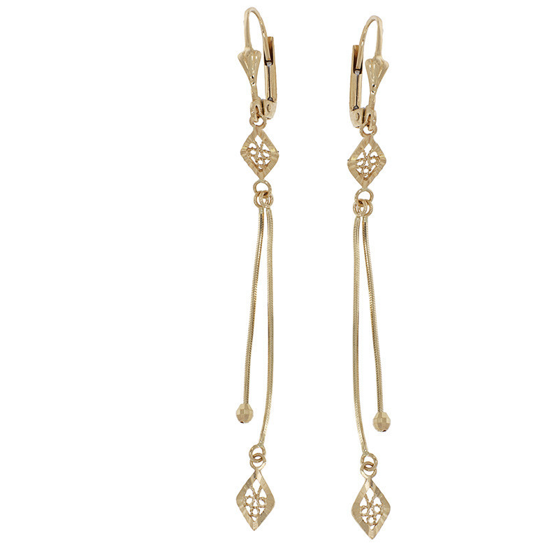 bratari snur aur Cercei, Aur Galben, 14 k, 2.01 gr, Cod Produs: 812700