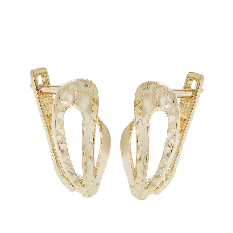 Cercei, Aur Galben, 14 k, 2.04 gr, Cod Produs: 812918 - Tezaurshop.ro