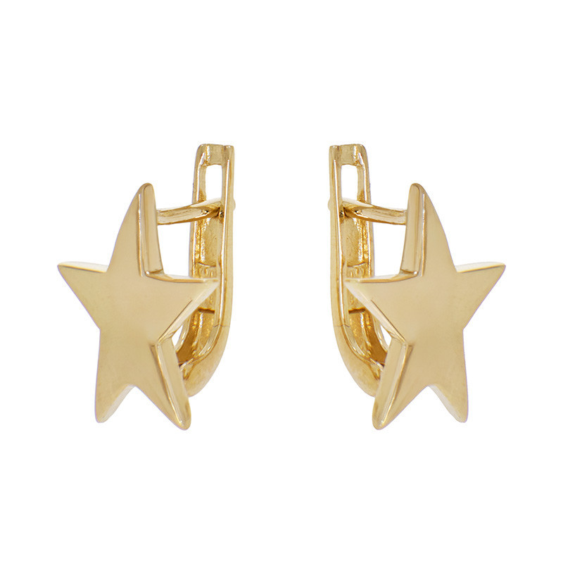 Cercei, Aur Galben, 14 k, 2.2 gr, Cod Produs: 813019 - Tezaurshop.ro