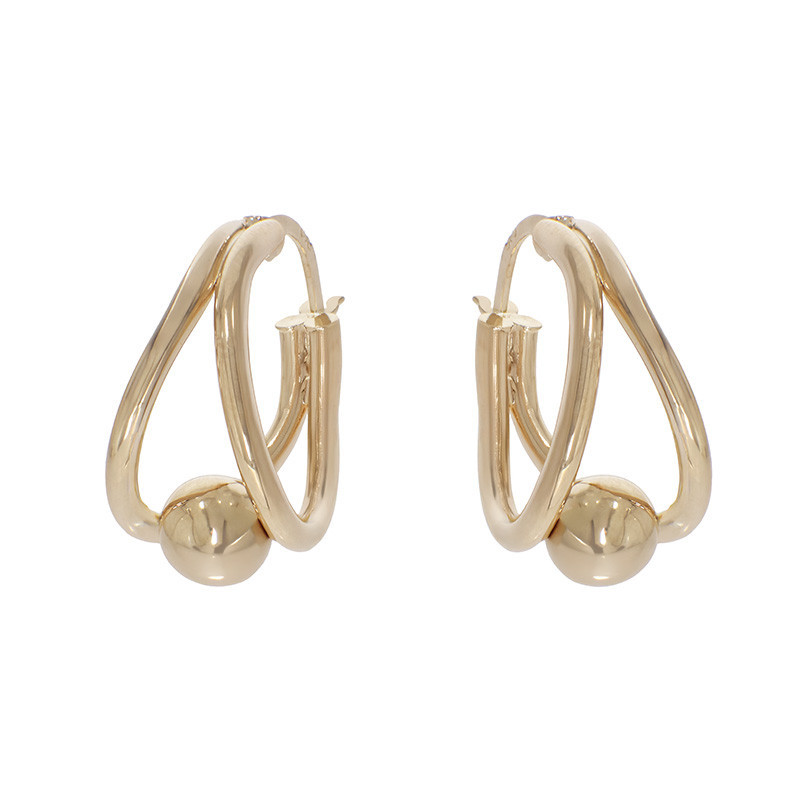 Cercei, Aur Galben, 14 k, 3.69 gr, Cod Produs: 813084 - Tezaurshop.ro