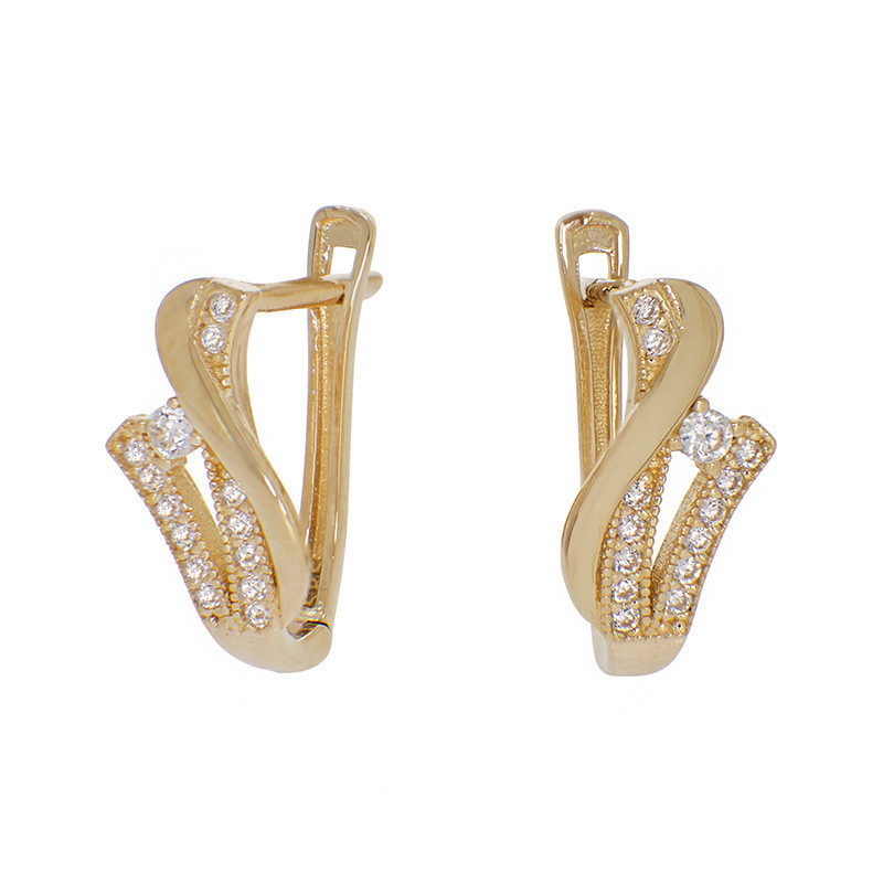 Cercei, Aur Galben, 14 k, 2.51 gr, Cod Produs: 813120 - Tezaurshop.ro