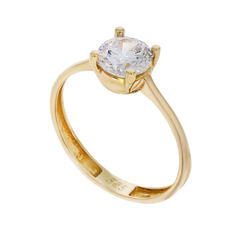 Inel De Logodna, Aur Galben, 14 k, 1.63 gr, Cod Produs: 814000 - Tezaurshop.ro