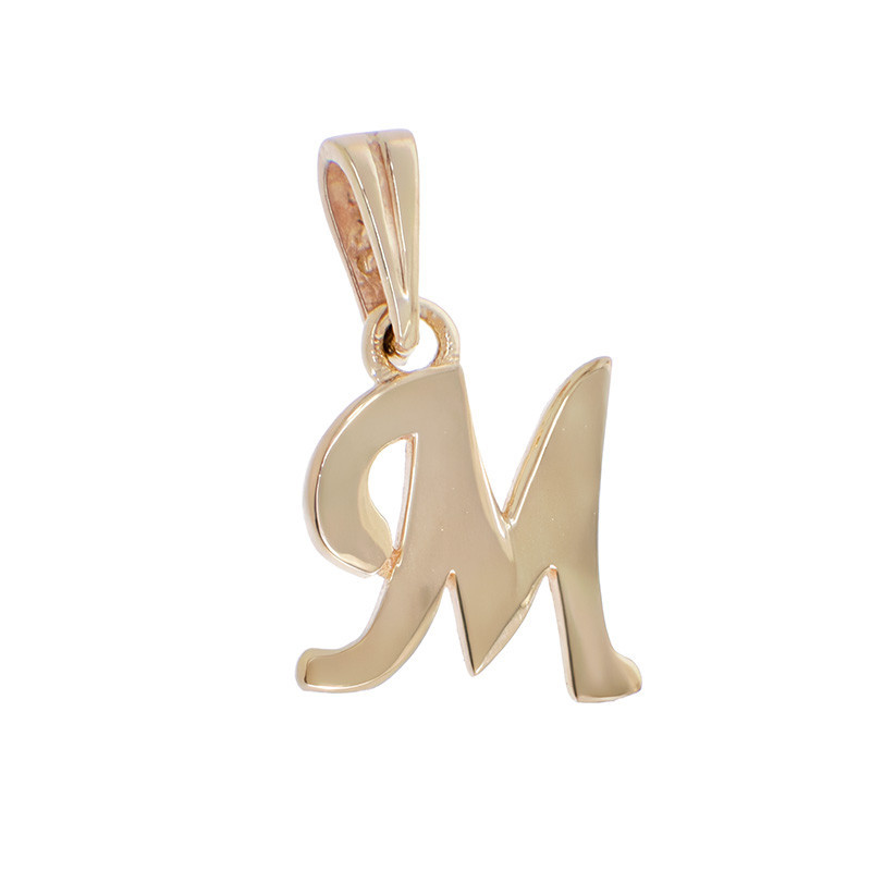 Pandantiv Initiala, Aur Galben, 14 k, 0.52 gr, Cod Produs: 814007 - Tezaurshop.ro