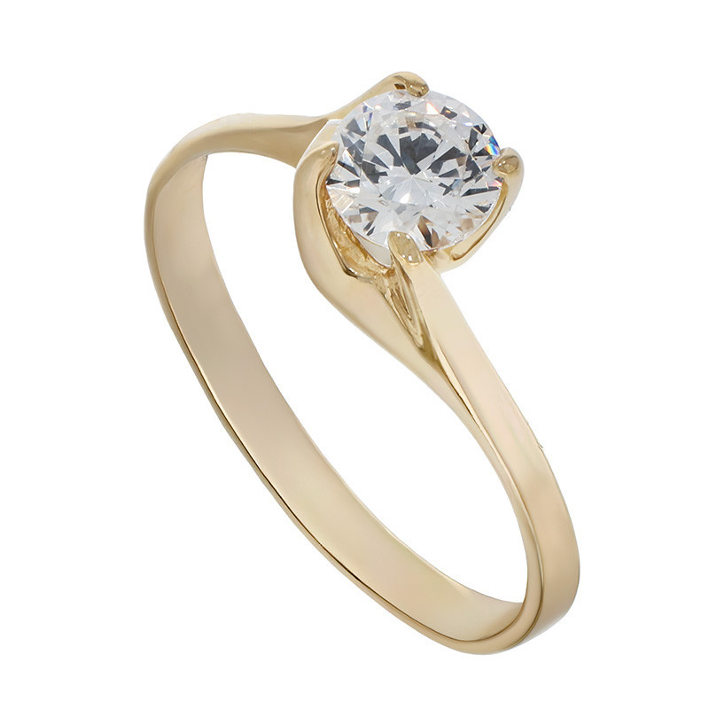 Inel De Logodna, Aur Galben, 14 k, 1.9 gr, Cod Produs: 814045 - Tezaurshop.ro