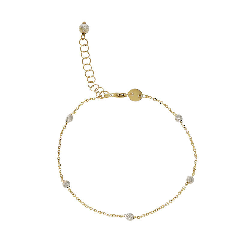 Bratara, Aur Mixt, 14 k, 1.35 gr, Cod Produs: 814238 - Tezaurshop.ro