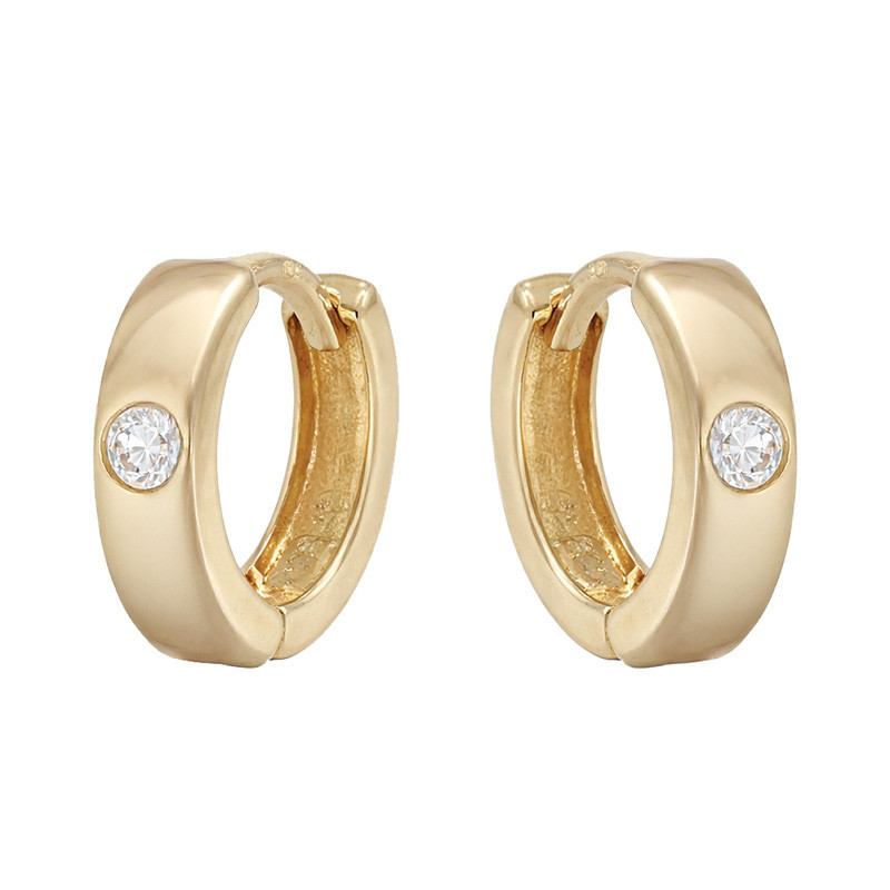cercei aur alb tortite Cercei, Aur Galben, 14 k, 1.56 gr, Cod Produs: 814263