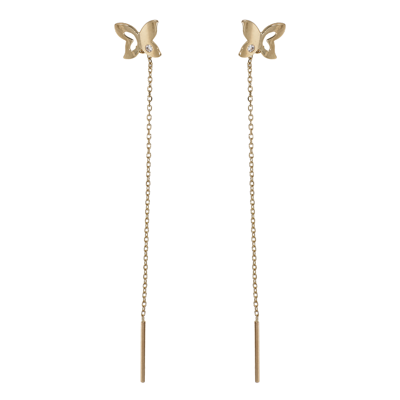 Cercei, Aur Galben, 14 k, 0.63 gr, Cod Produs: 814288 - Tezaurshop.ro