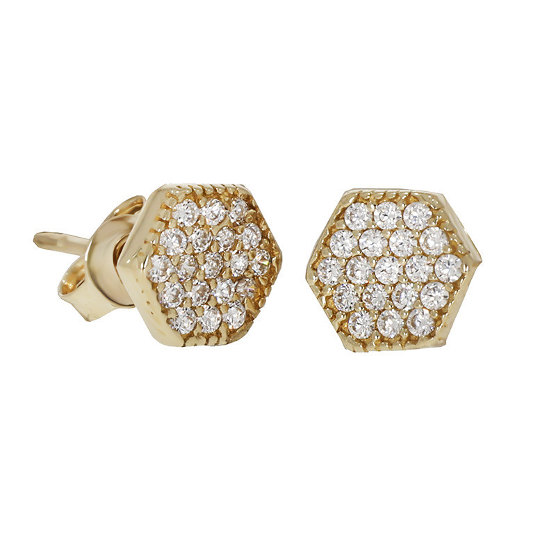 Cercei, Aur Galben, 14 k, 1.03 gr, Cod Produs: 814304 - Tezaurshop.ro