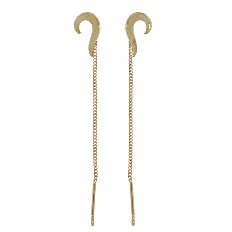 Cercei, Aur Galben, 14 k, 1 gr, Cod Produs: 814369 - Tezaurshop.ro