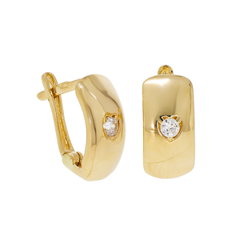 Cercei, Aur Galben, 14 k, 1.46 gr, Cod Produs: 814719 - Tezaurshop.ro