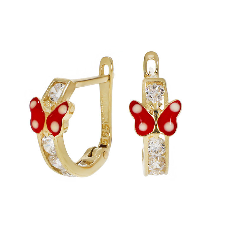 Cercei, Aur Galben, 14 k, 1.42 gr, Cod Produs: 814781 - Tezaurshop.ro