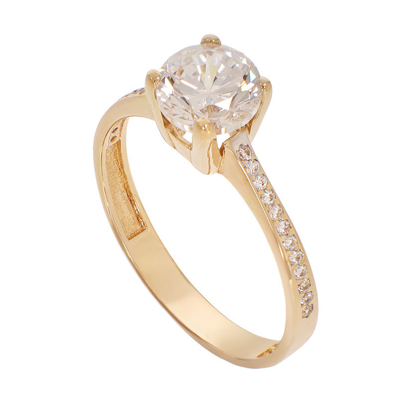 Inel De Logodna, Aur Galben, 14 k, 2.31 gr, Cod Produs: 815131 - Tezaurshop.ro