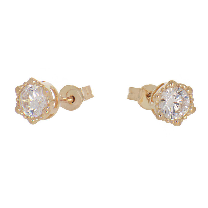 Cercei, Aur Galben, 14 k, 1.23 gr, Cod Produs: 815148 - Tezaurshop.ro