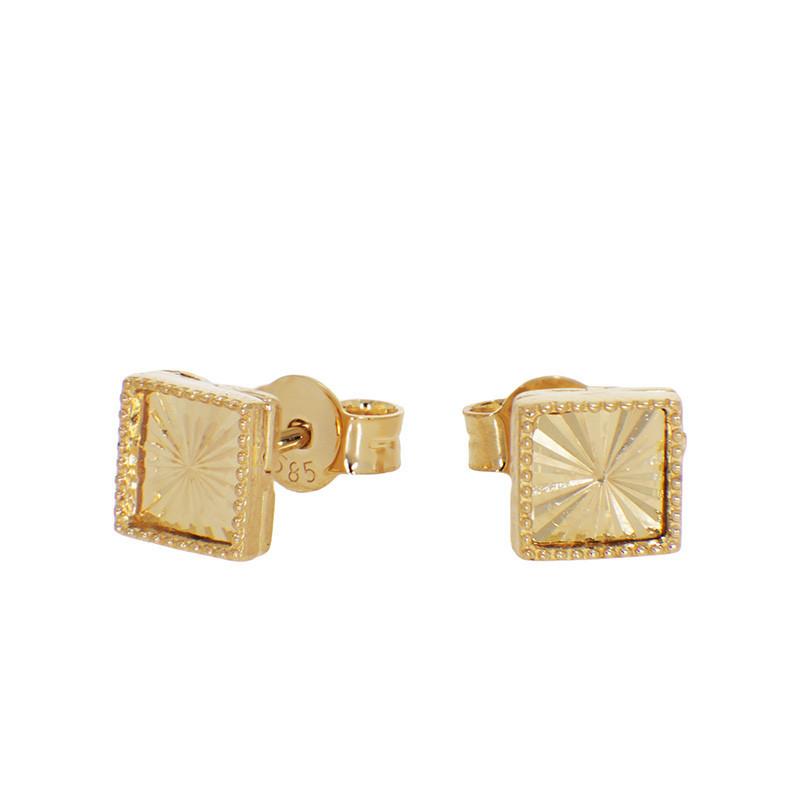 cercei aur alb tortite Cercei, Aur Galben, 14 k, 1.31 gr, Cod Produs: 815308