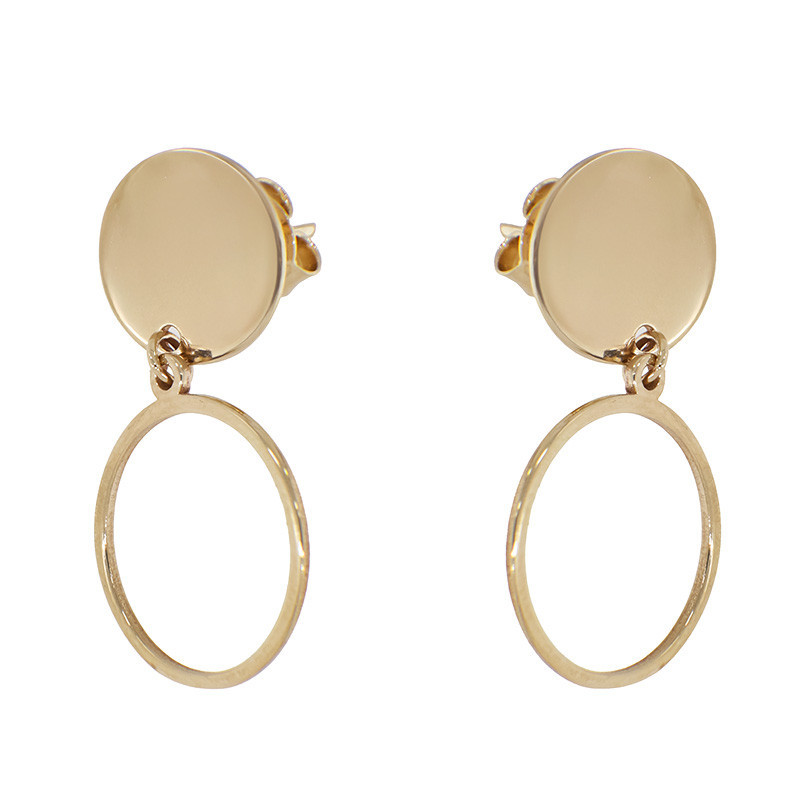 Cercei, Aur Galben, 14 k, 3.06 gr, Cod Produs: 815530 - Tezaurshop.ro