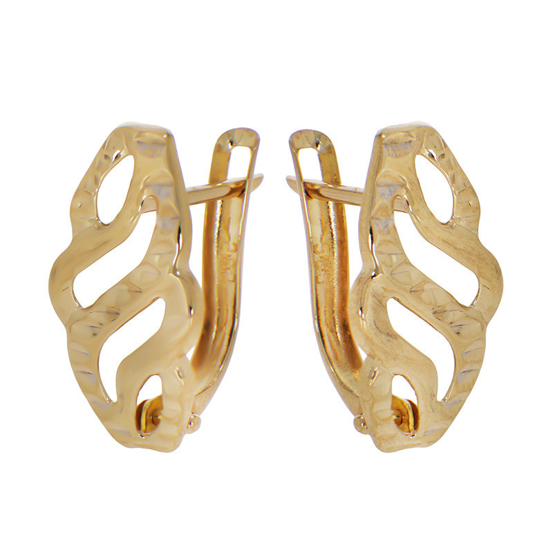 Cercei, Aur Galben, 14 k, 1.48 gr, Cod Produs: 815674 - Tezaurshop.ro