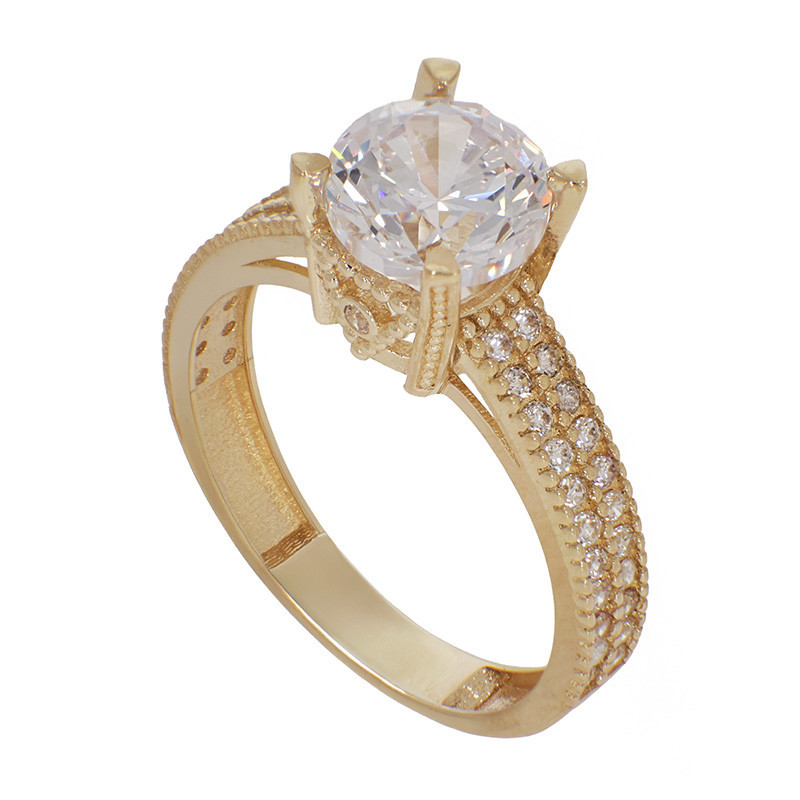 Inel De Logodna, Aur Galben, 14 k, 3.76 gr, Cod Produs: 815744 - Tezaurshop.ro