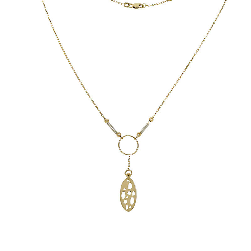 Colier, Aur Mixt, 14 k, 4.2 gr, Cod Produs: 816082 - Tezaurshop.ro