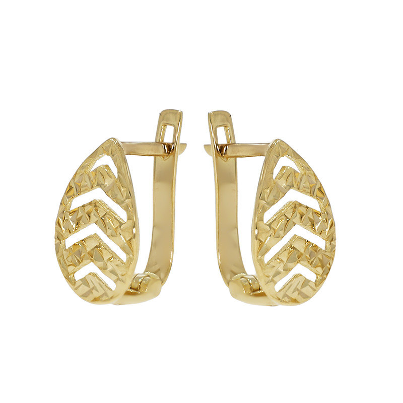 Cercei, Aur Galben, 14 k, 1.38 gr, Cod Produs: 816210 - Tezaurshop.ro