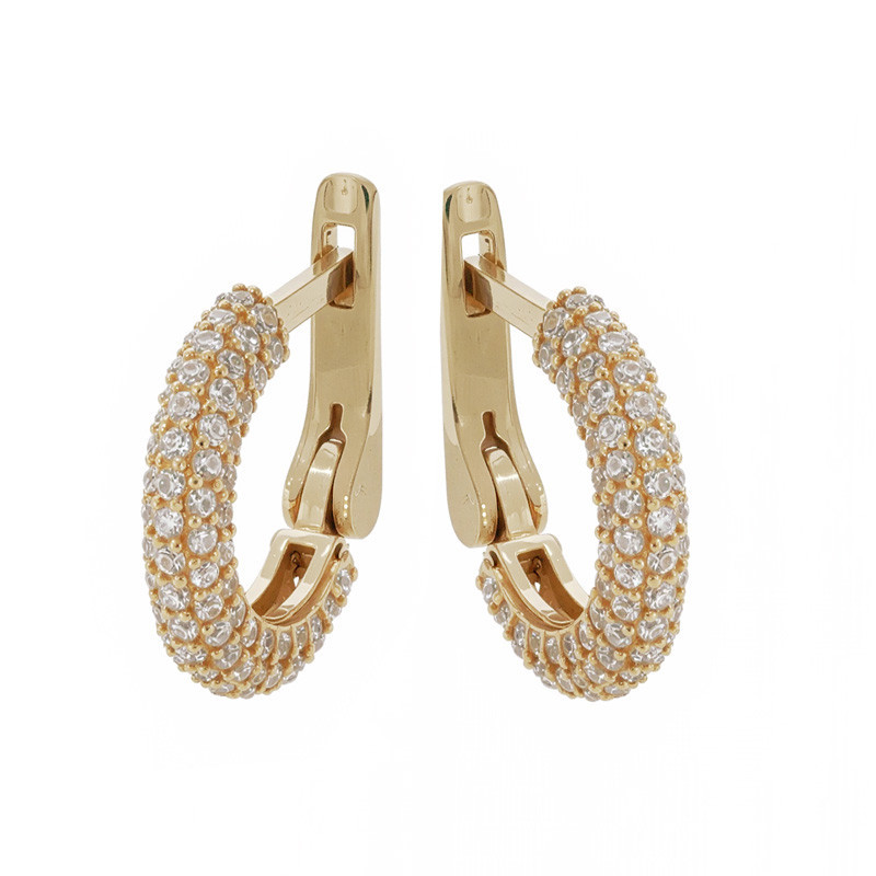 Cercei, Aur Galben, 14 k, 1.97 gr, Cod Produs: 816277 - Tezaurshop.ro