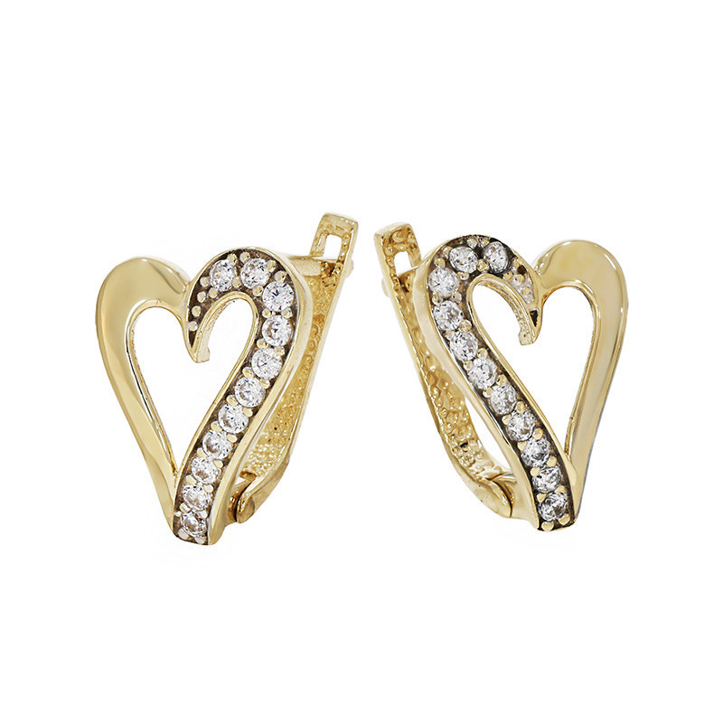 cercei aur alb tortite Cercei, Aur Galben, 14 k, 2.91 gr, Cod Produs: 816433