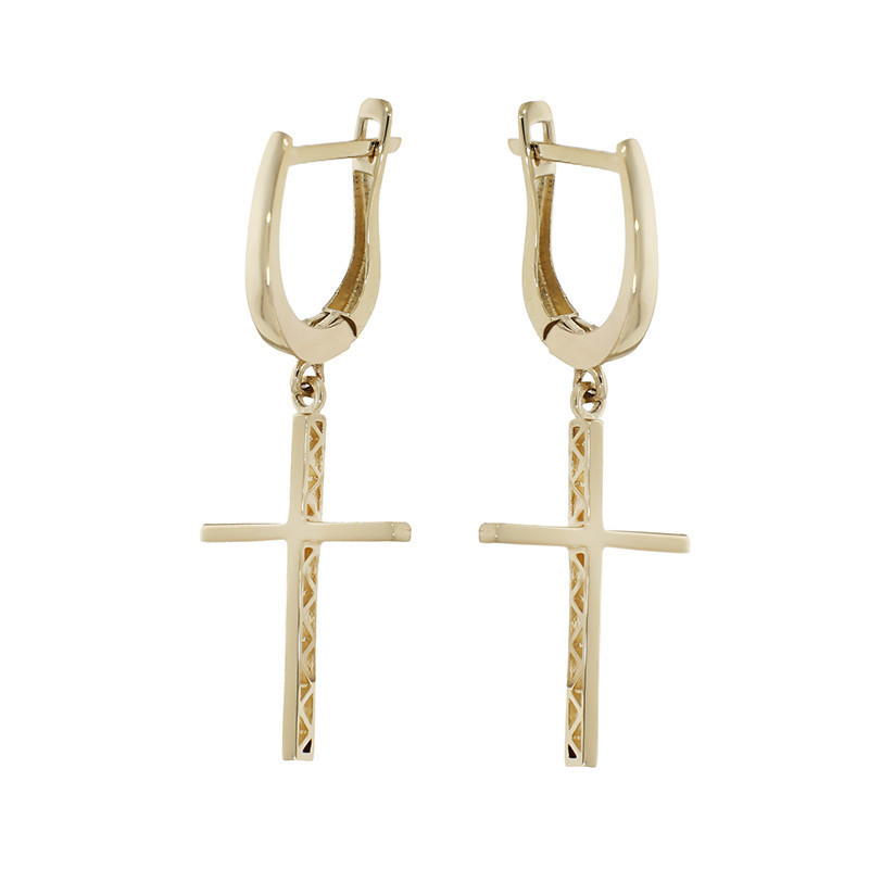 Cercei, Aur Galben, 14 k, 2.51 gr, Cod Produs: 816568 - Tezaurshop.ro